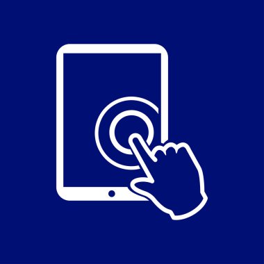 Touchpad işareti simgesi.