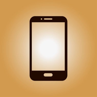 Smartphone işareti simgesi.