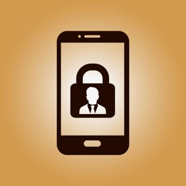 Kimlik işareti simgesi.