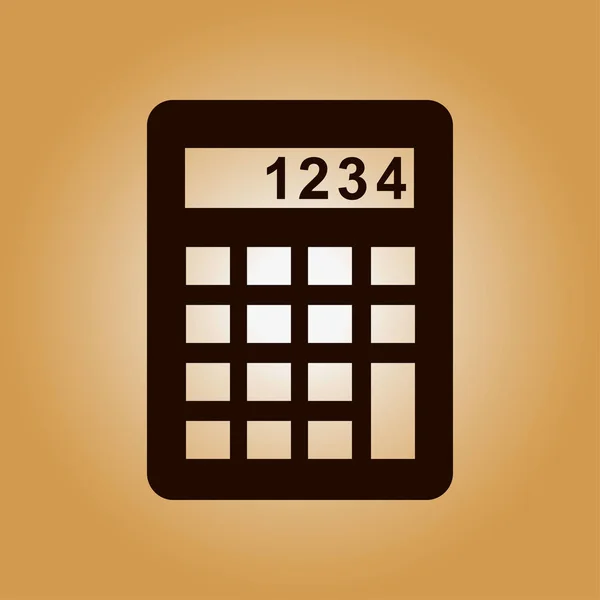 Símbolo do sinal da calculadora . — Fotografia de Stock