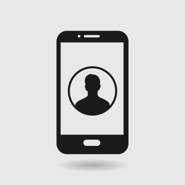 Kimlik işareti simgesi.