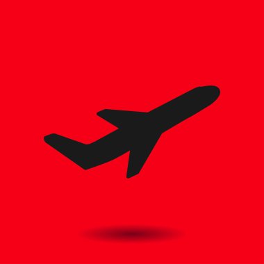 Seyahat işareti simgesi.