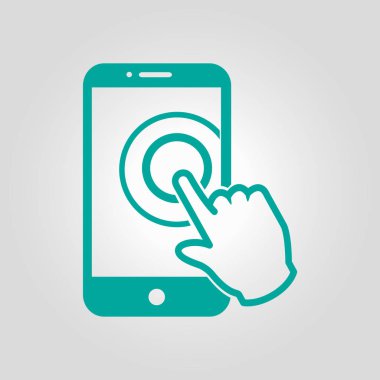 El işaretçi simgesi.