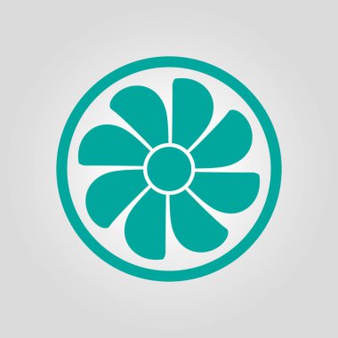 Havalandırma işareti simgesi.