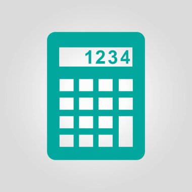 Hesap makinesi işareti simgesi.