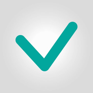 Evet işareti sembolü.