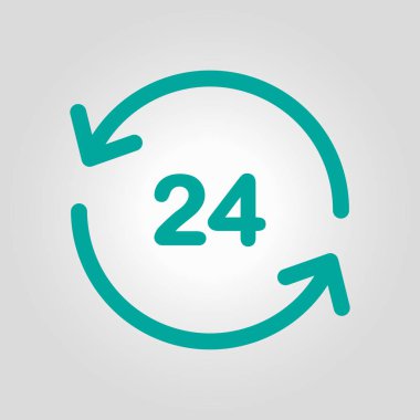 Saat bir gün simgesini açın..