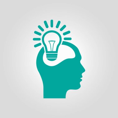 Ampul insan simgesi.