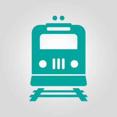 Tren işareti simgesi.