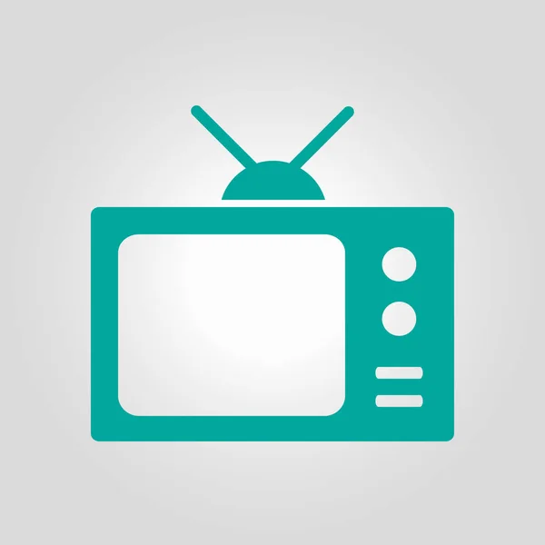 Pictogram van tv. — Stockvector