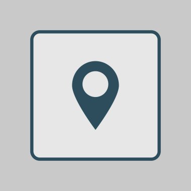 Yer işareti simgesi.