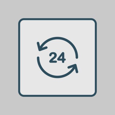 Saat bir gün simgesini açın..