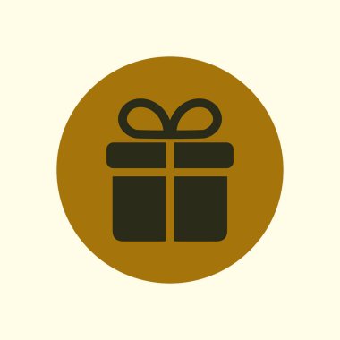 Tatil hediye sembolü.