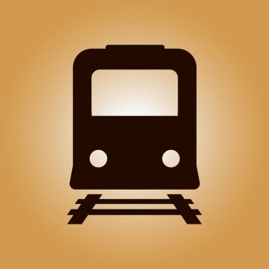 Tren işareti simgesi.