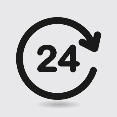 Saat bir gün simgesini açın..