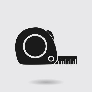 Rulet işareti simgesi.