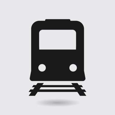 Tren işareti simgesi.