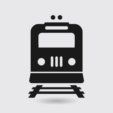 Tren işareti simgesi.