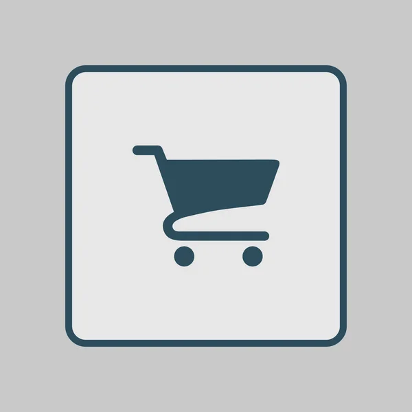 Icono de la carta de compras . — Vector de stock