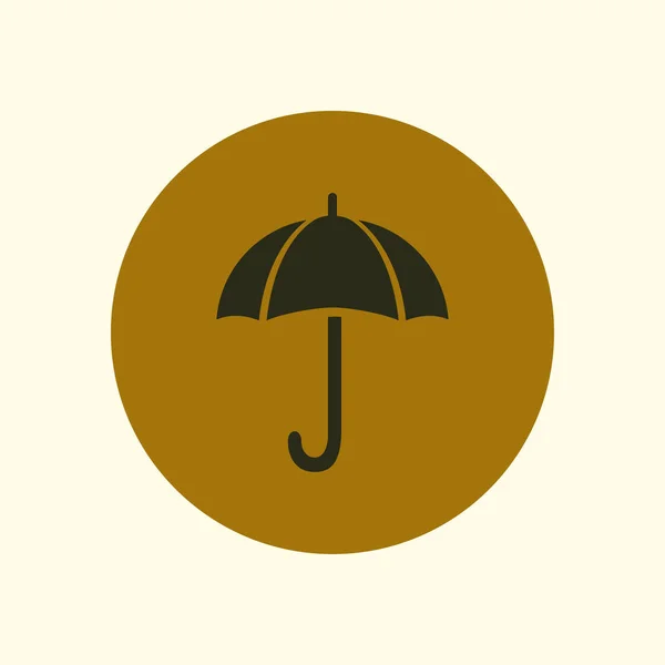 Şemsiye işareti simgesi. — Stok Vektör