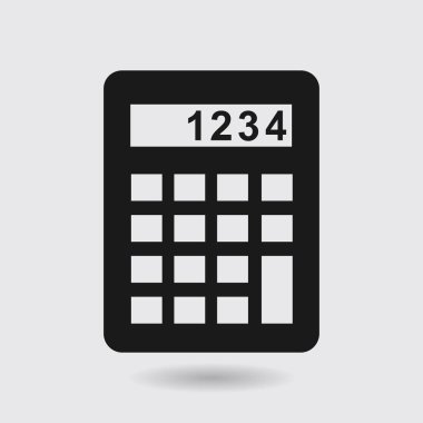 Hesap makinesi işareti simgesi.
