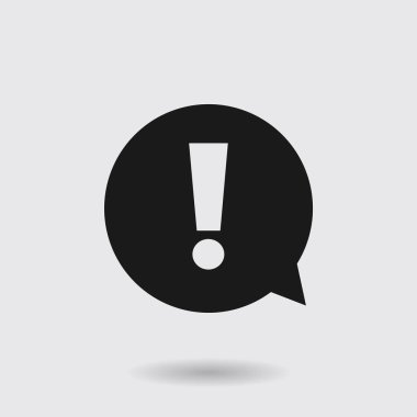 Ünlem işareti simgesi.