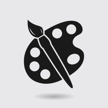 Paleti işareti simgesi.