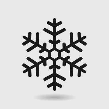 Kar tanesi işareti simgesi.