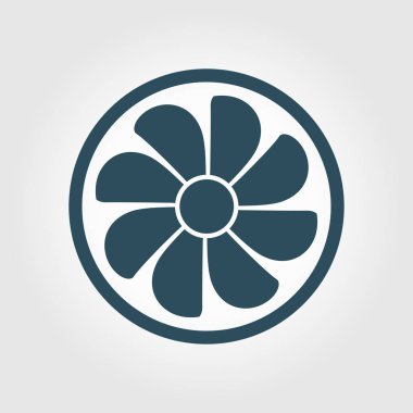 Havalandırma işareti simgesi.