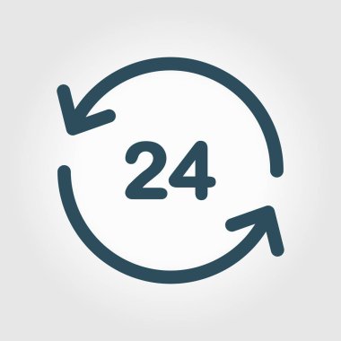 Saat bir gün simgesini açın..