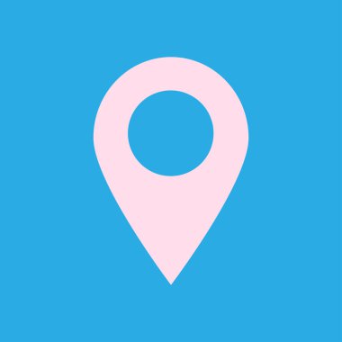 Yer işareti simgesi.