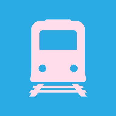 Tren işareti simgesi.