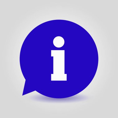 bilgi işareti simgesi.