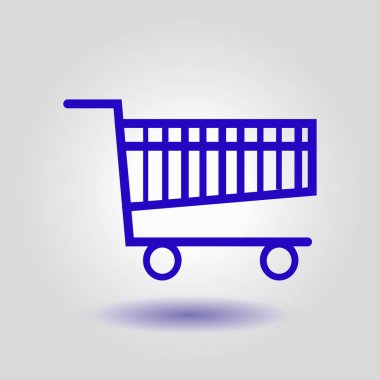 alışveriş grafik simgesi.