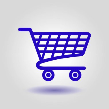 alışveriş grafik simgesi.