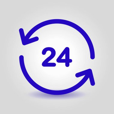 Saat bir gün simgesini açın..