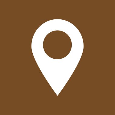 Yer işareti simgesi.