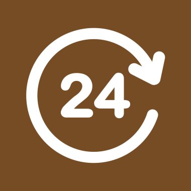 Saat bir gün simgesini açın..