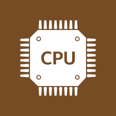 Mikroçip işareti simgesi.