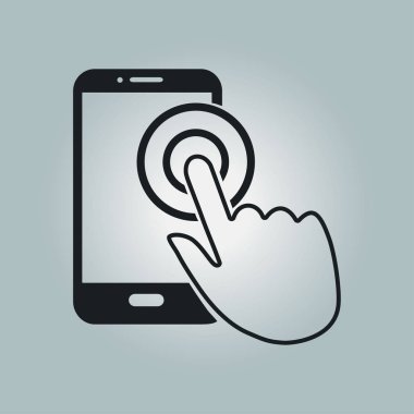 El işaretçi simgesi.