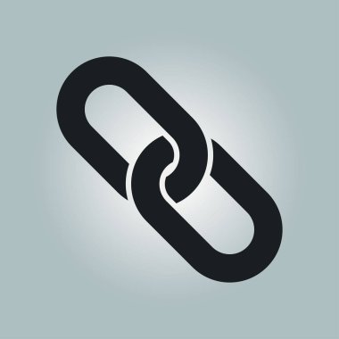 Zincir işareti simgesi.