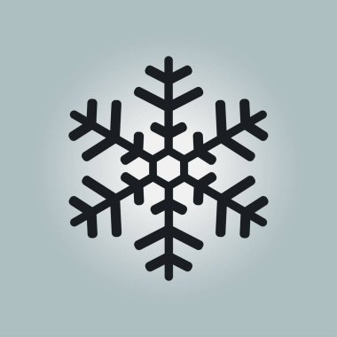 Kar tanesi işareti simgesi.