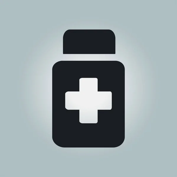 Médicaments signe icône . — Image vectorielle