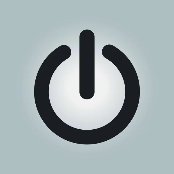 Power sign symbol. — Stock Vector