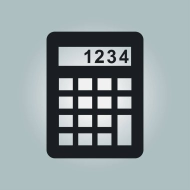 Hesap makinesi işareti simgesi.