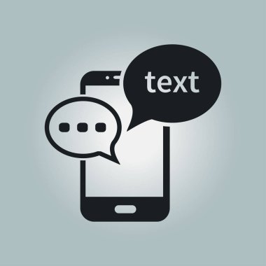 Sohbet işareti simgesi.