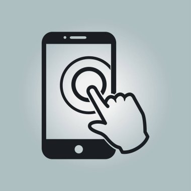 El işaretçi simgesi.