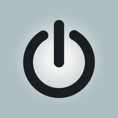 Güç işareti simgesi.