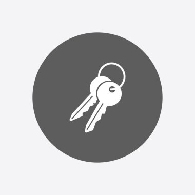 Kilit işareti simgesi.