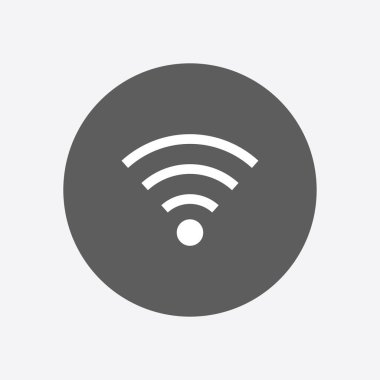 WiFi işareti simgesi.